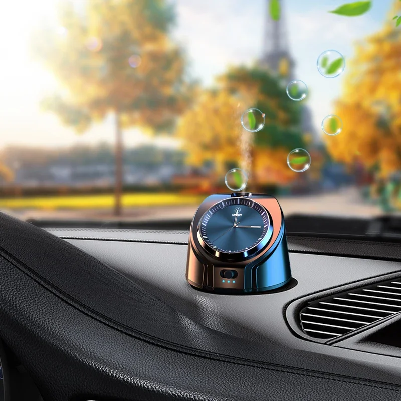 Intelligent Car Air Freshener Purifier Aroma Essential Oil Diffuser Auto Nano Disinfectant Diffusers Air Freshener for cars