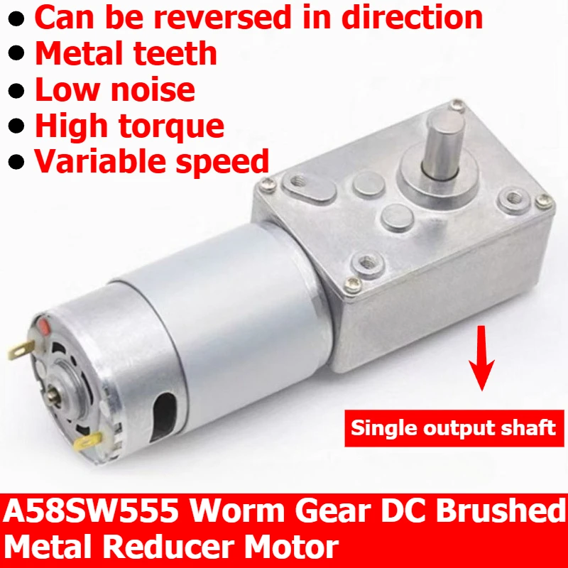 

Микроверсия роботизированной руки с двигателем-редуктором постоянного тока A58SW-555, турбинным и лопастным мотором