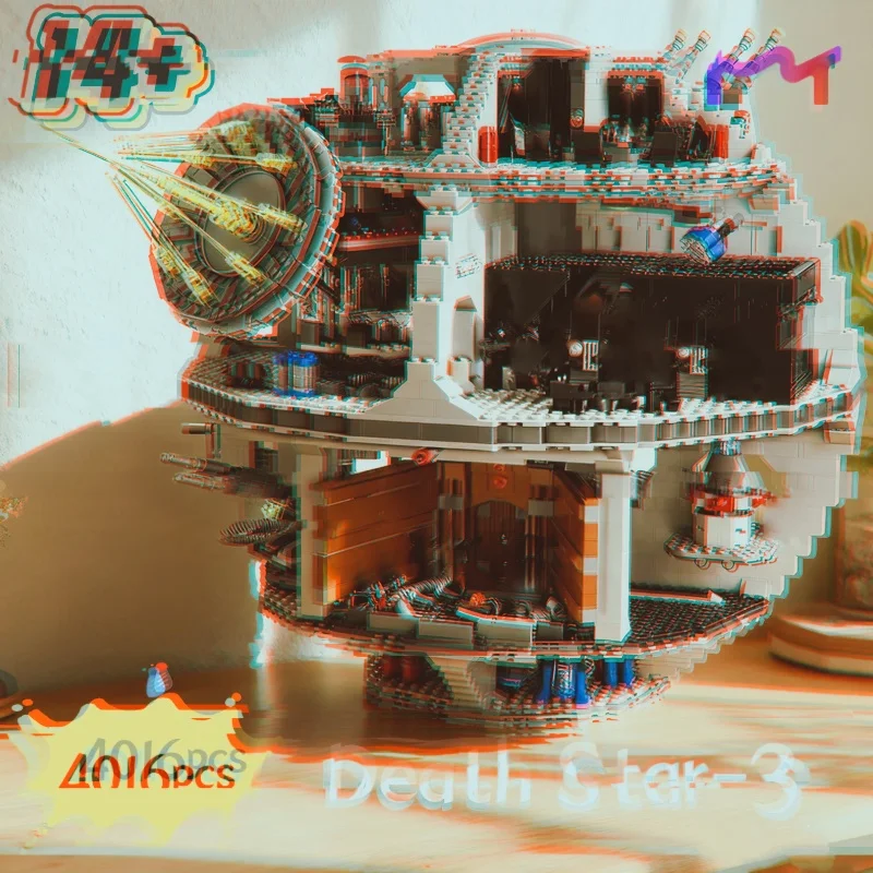 

Конструктор MOC DS-3 UCS Platform Ultimate Death Star, модель из строительных блоков, новые игрушки Galaxy для детей и взрослых, подарок на день рождения, украшение