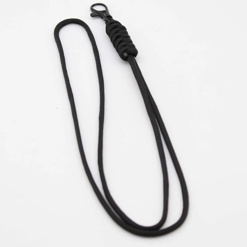 Handwoven Cross-border Creative Paracord Lanyard for Work ID, Key, Anti-lost Phone, and Neck Hanging School Card