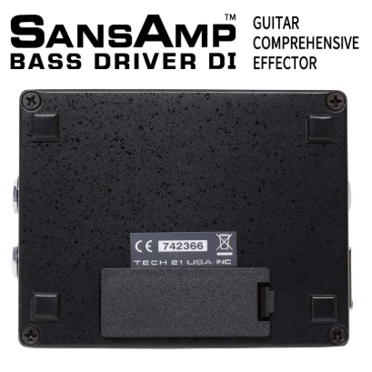 Tech 21-SansAmp Bass Driver para guitarra elétrica, dispositivo efeito  abrangente, Di BSDR-V2, peça única - AliExpress