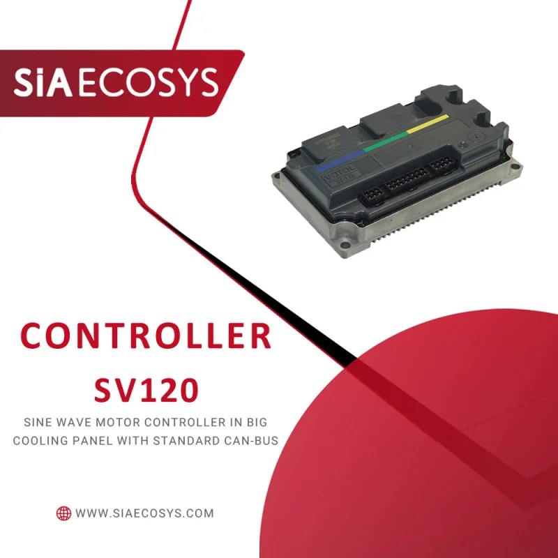 SV120 VOTOL Controller 72V Peak 350A Sine Wave Controller CAN BUS And One LIN Programmable For Scooter Motorcycle