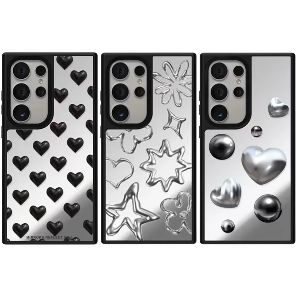

6040322 Mirror Magnetic Case: Compatible with Samsung Galaxy S23 U S24U S25 S26 Ultra S25+ S26 Plus Shell