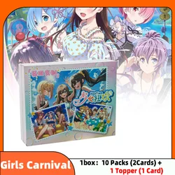 Goddess Story Girl Carnival Collection Cards Anime Swimsuit Colorful Window Opening Mech Style Card Doujin Toys And Hobbies Gift