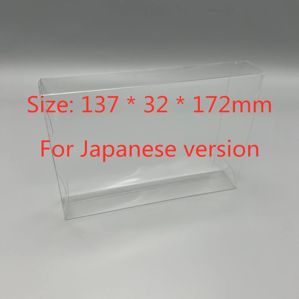 Transparante Box Protector Voor Nintendo Switch/Ns/Ghost Trick Collect Boxes Tep Opslag Game Shell Clear Vitrine Case