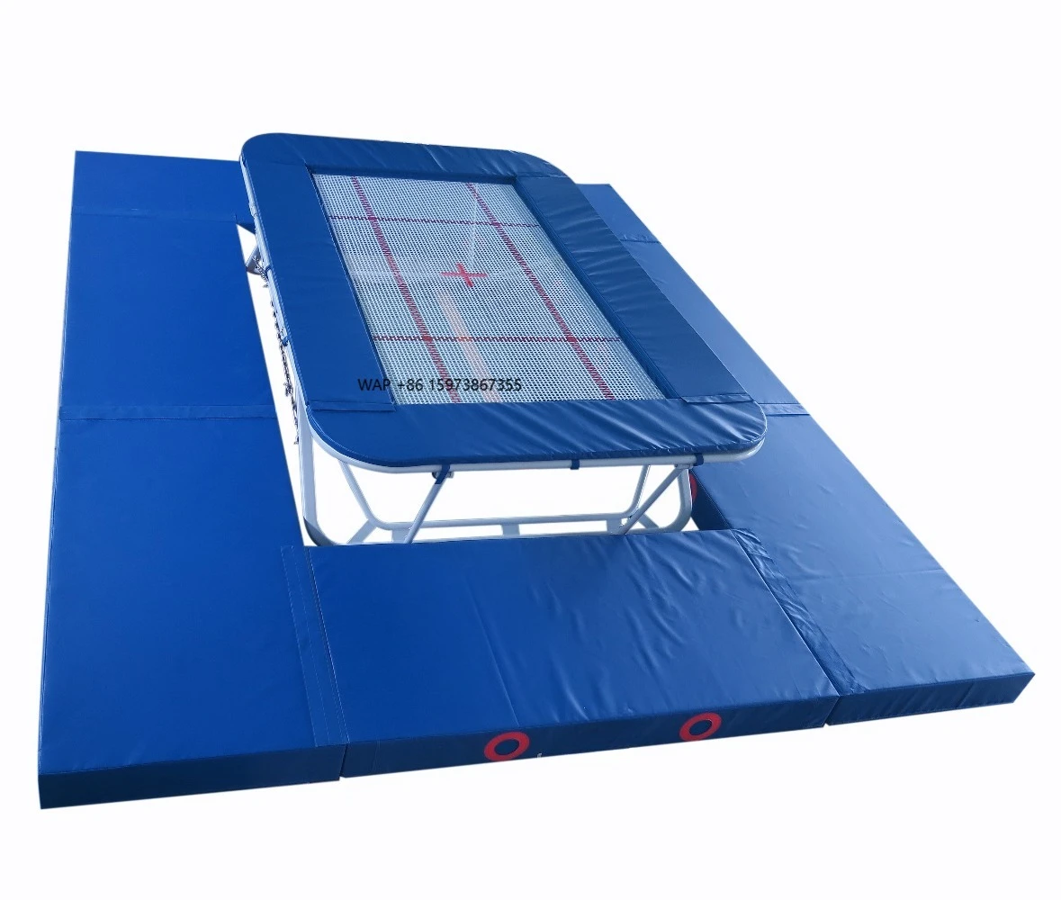 

Professional gym trampoline 10ft * 17ft trampoline for sports and recreation