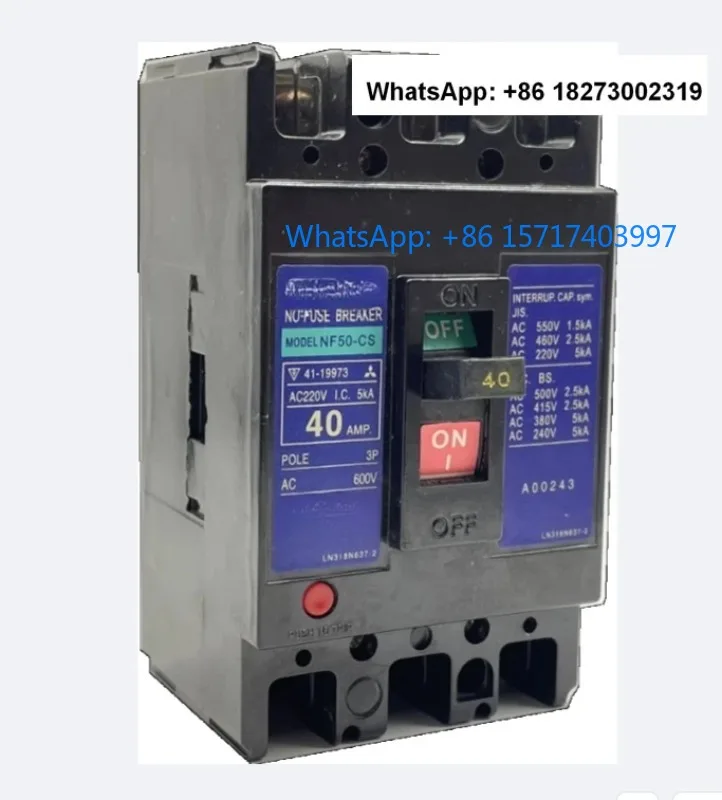 

Air switch molded case circuit breaker NF400-SS 300A 350A 400A