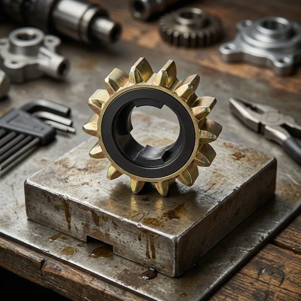 Replacement Starter Gear 14 Tooth Starter Gear For Engine Repair Smooth Engine Starts Easy Installation Design