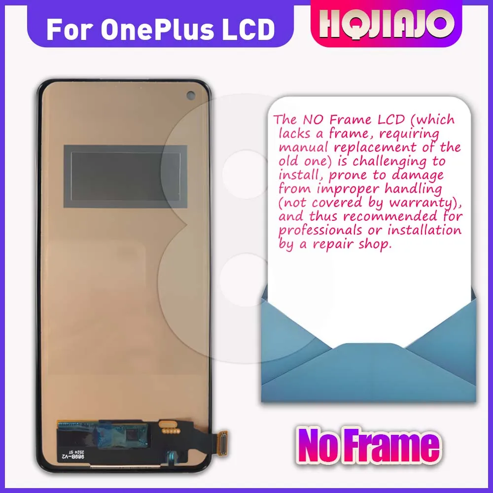 High Quality 6.55'' OLED TFT LCD Display Touch Screen Digitizer Assembly For OnePlus 8 IN2013 IN2017 IN2010 - Replacement