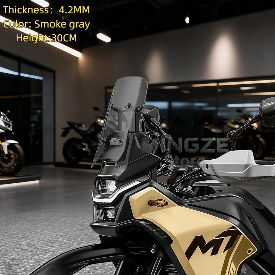 ل CFMOTO CF450MT MT450 الزجاج الأمامي الزجاج الأمامي 450 MT الزجاج الأمامي المرتفع لملحقات cf موتو 450MT