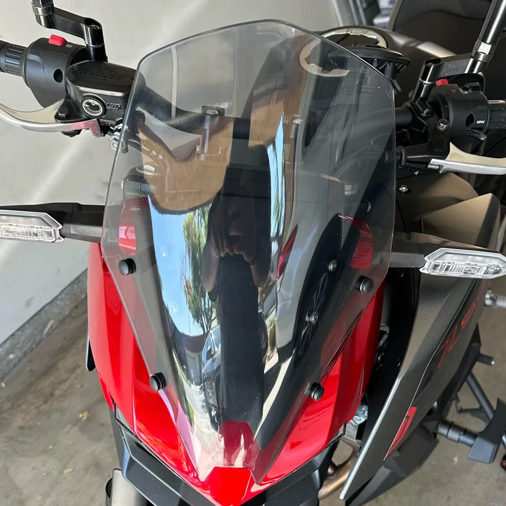 Z500 Windscreen Motorcycle Windshield For Kawasaki Z 500 SE 2024 2025 Z500SE Accessories Visor Touring Screen Wind Deflector New