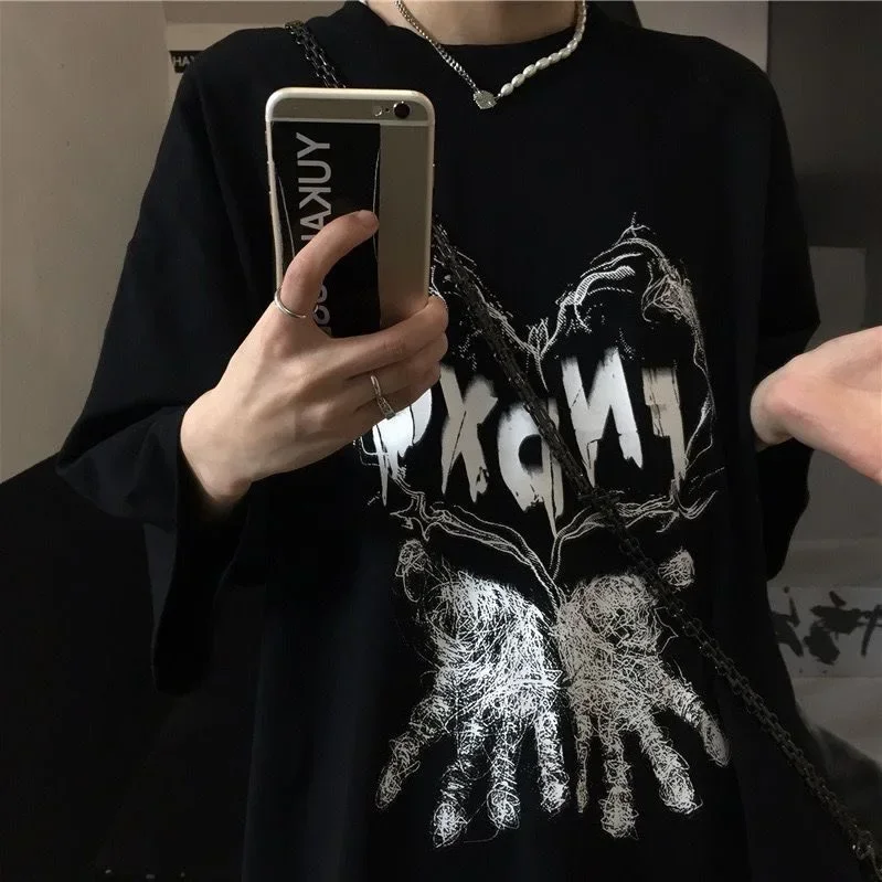 

T shirt for men Oversized Y2k Tops 2025 Summer Men Clothing Treet Hip-hop Anime Short Sleeve Tees Harajuku graphic T Shirts Man