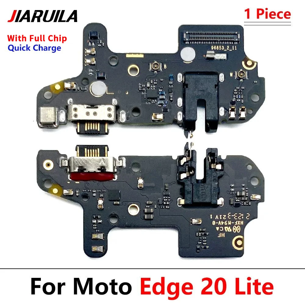 New For Motorola Moto Edge 20 30 Fusion Neo S30 Pro Lite USB Charging Port Microphone Dock Connector Board Flex Cable