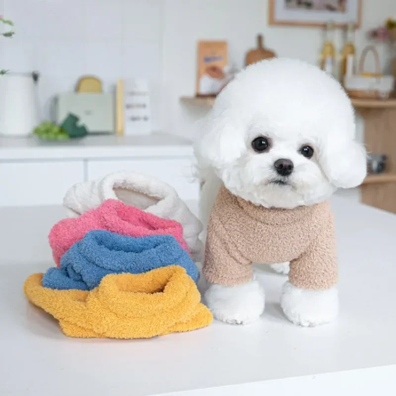 Combinaison Chaude Pour Petits Chiens, Veste De Costume Pour Chien, Vêtements Pour Animaux De Compagnie Frisés Vêtements D'hiver