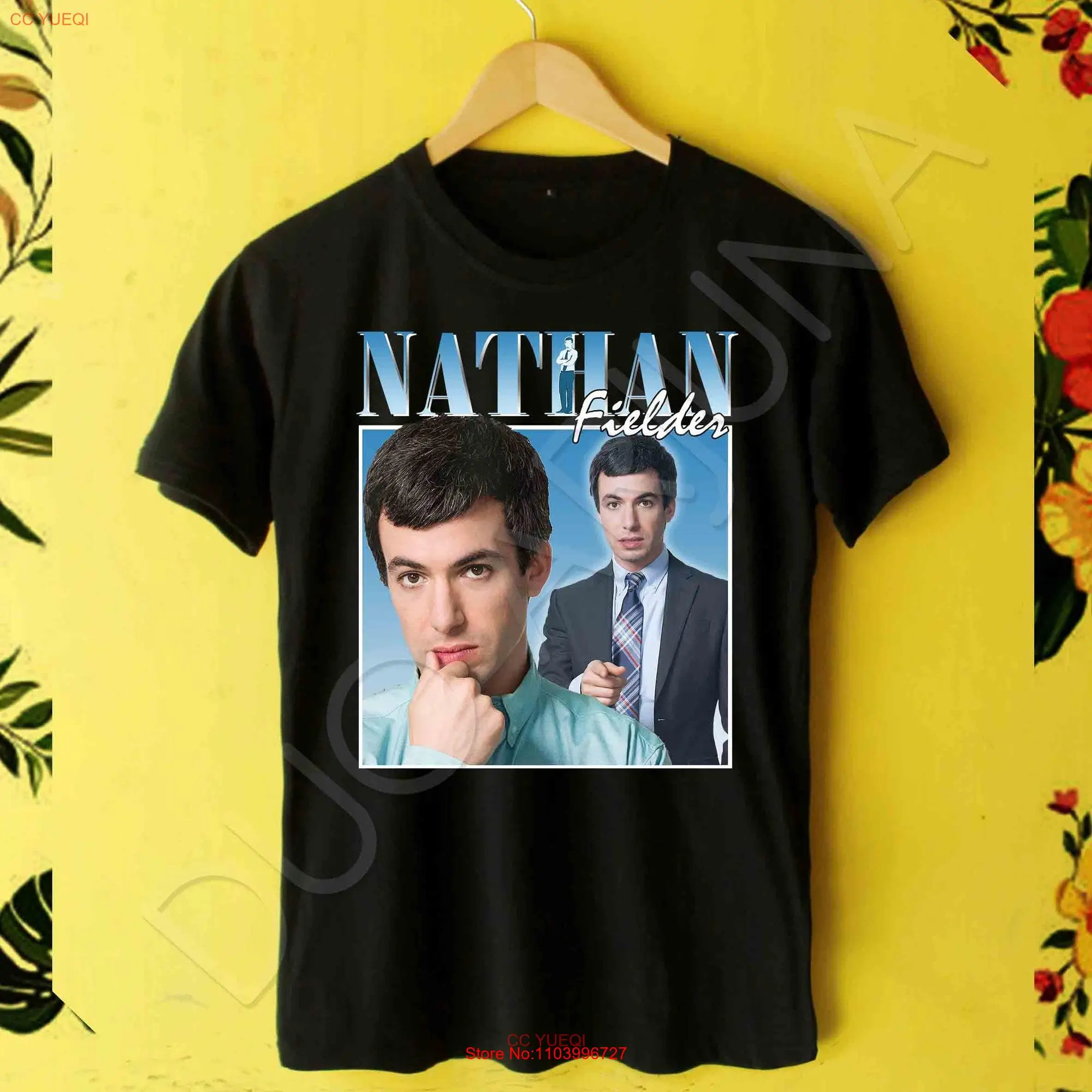 NATHAN FIELDER 90s Retro Vintage T shirt sweaT unisex 3colors long or short sleeves