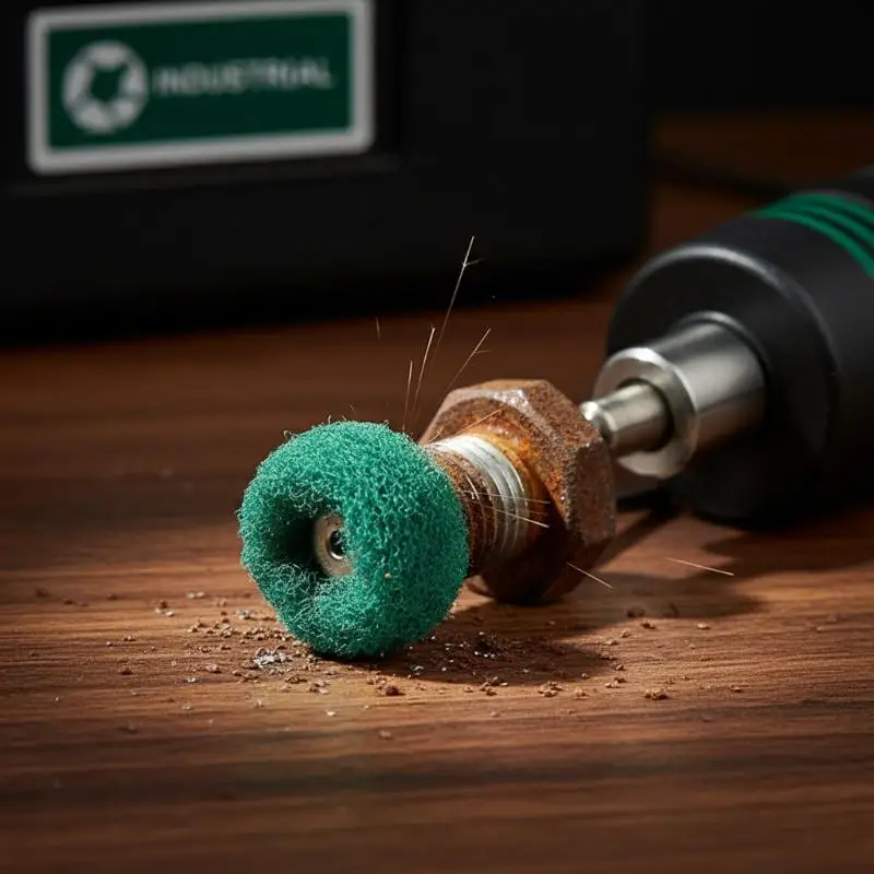 

10Pcs Mini Drill Abrasive Brush Fiber Scouring Wheel Pad Cleaning Polishing Sanding Head Electric Grinder Brushes Rotary Tools