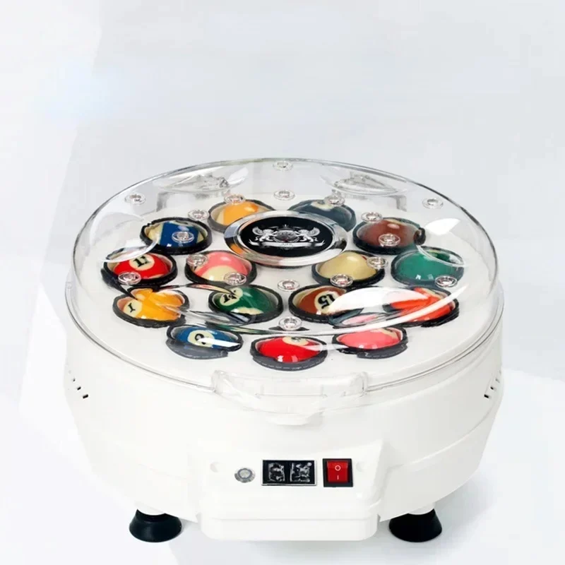 

16 pces/22 pces bola de bilhar automática limpa máquina de lavar roupa piscina ou snooker bilhar bola mais limpa durável acessór