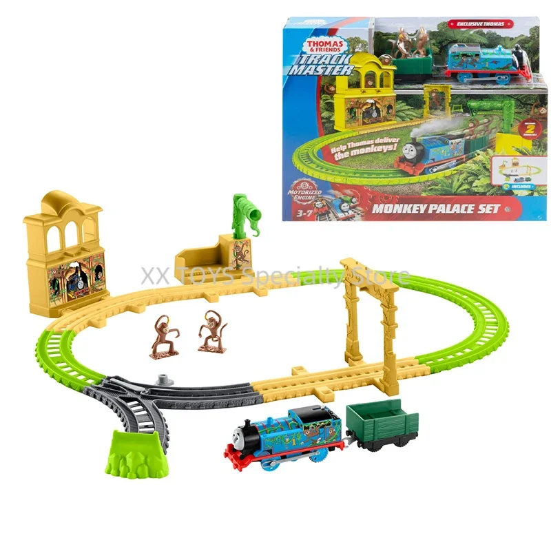 

Thomas and Friends Track Master Monkey Palace Assembly Set Unique Funny Children's Holiday Preschool Assembled track Toys Gifts