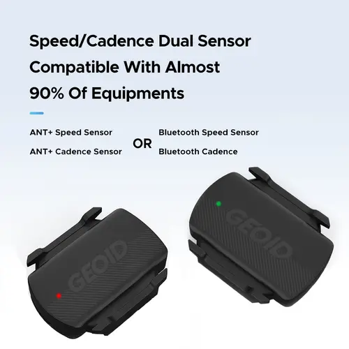 Imagen 2 del producto GEOID Sensor de cadencia de velocidad de bicicleta Ant Bluetooth para GPS ciclismo ordenador modo Dual para Magene bicicleta de carretera accesorios MTB