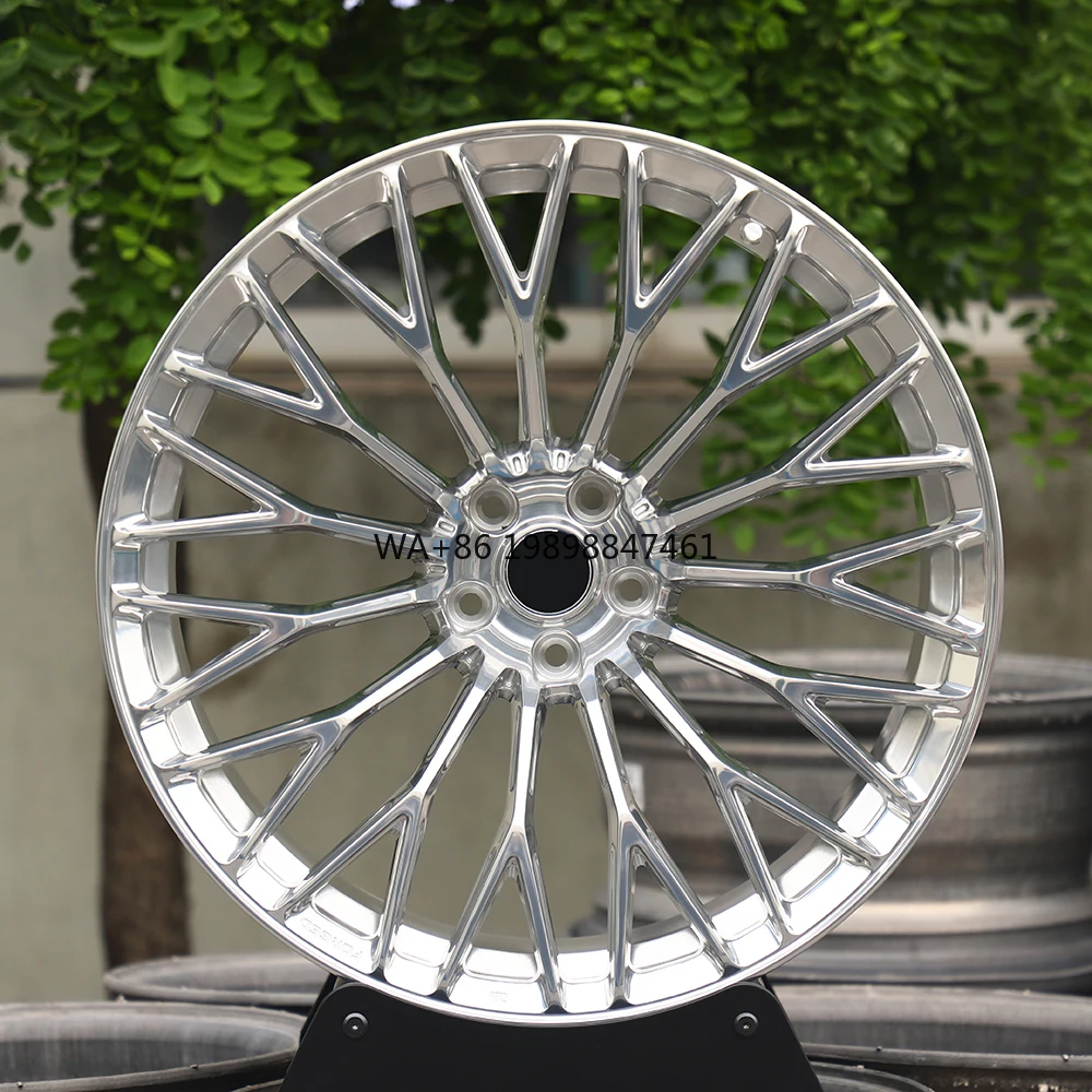 

Wholesale Customized 16 17 18 20 22 X 9 Inch Multi Spokes Wheels Chrome Polished Color Forged Aluminum Alloy Car Wheel Rims