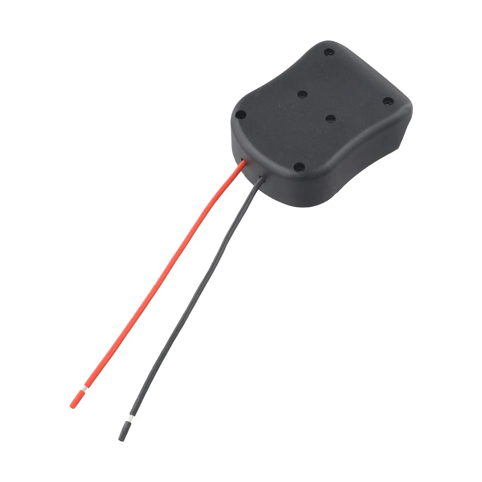 18V Battery Adapter With Power Connector Holder And 14 AWG Wire For Drawing Power Safely From Lithium Battery Cells