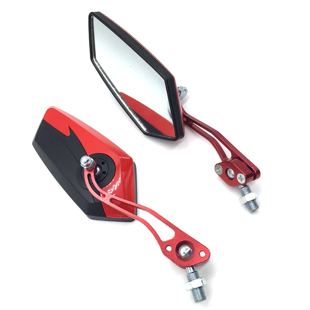 Aluminum Alloy Rearview Mirror for Electric Vehicle Motorcycles Designed to Provide Wide Field of View and Improved Safety