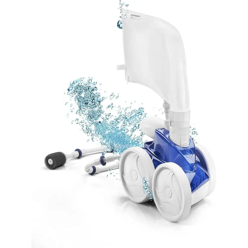 

Vac-Sweep 380 Prure Inground Pool Cleaner, Triple Jet Powered, 31t o Hose with a Single Chamber Debris Bag