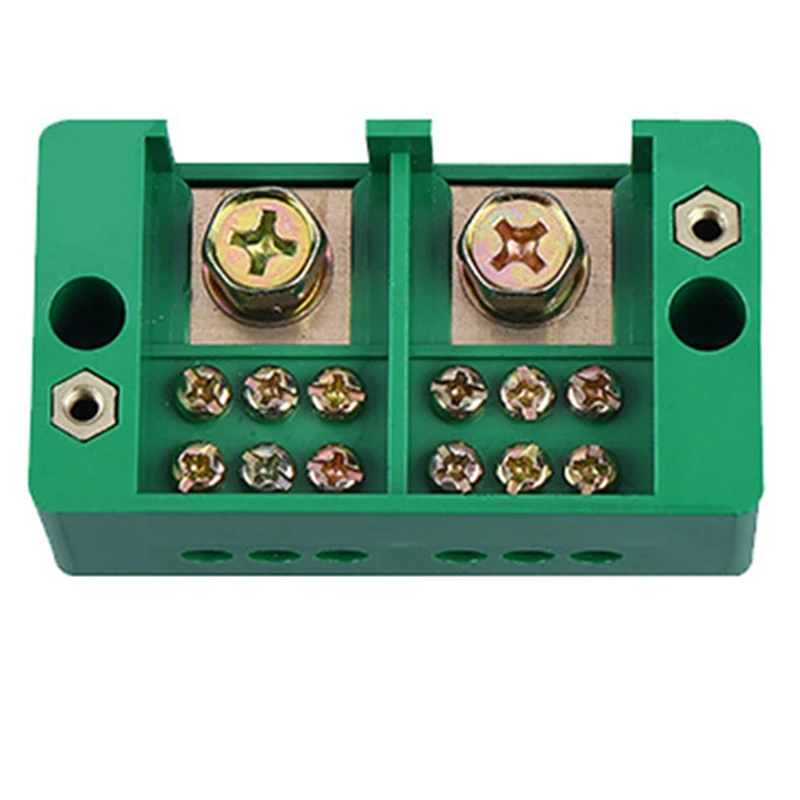 Single Phase Replacement 2-In 6 Outgoing Terminal Box Household Distribution Box Junction Box Terminal Block 220 V(6 Out)