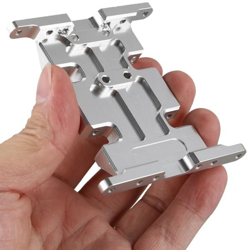 1 قطعة صندوق التروس تصاعد قوس الفضة معدن ل 1/10 Rc المسار محوري SCX10 D90 D110