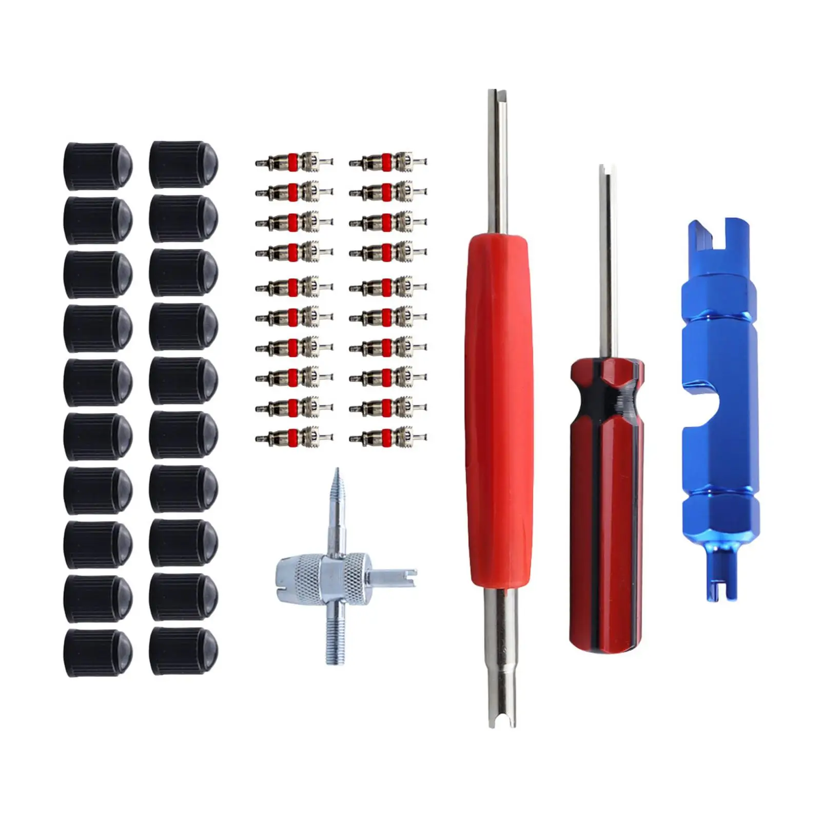 Valve Stem Removal Tool Car Accessories Valve Core Wrench Tire Repair Tool for Bicycle Bike Motorcycle Car Truck