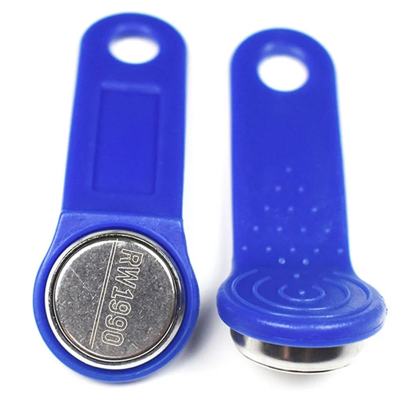 

B29C-40Pcs/Lot Rewritable RFID Contact Memory Key RW1990 Ibutton For Copy Card Sauna Dallas Keys Cards