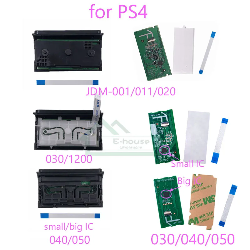 PlayStation Controller Touchpad – Komplette Reparatur-Lösung für PS4 mit hochwertigem Touchpad-Board und Flex-Kabel