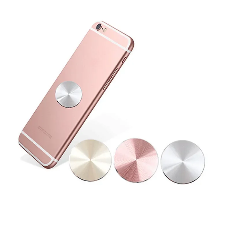 

CD lines Metal Plate Magnetic disk for Car Phone Holder Accessories Stand Matte Stainless Iron Sheet For Magnet Phone Support