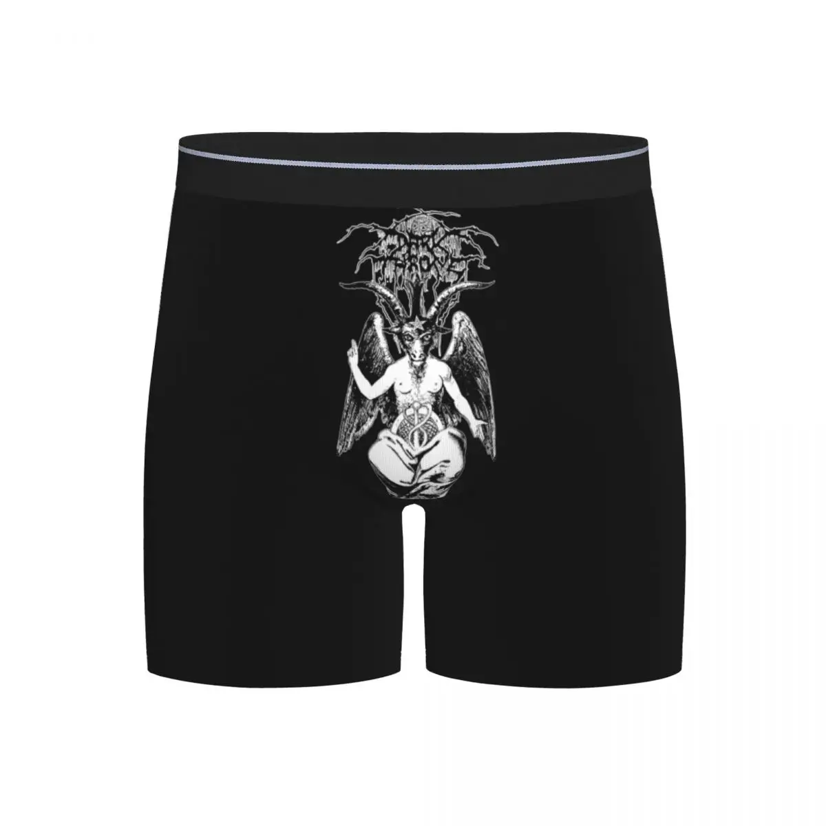 

Long Boxer Underpants Shorts Darkthrone Norwegian Black Metal Band Panties Male Underwear for Homme Man Boyfriend Gifts