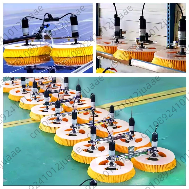 Photovoltaic Panel Cleaning Manipulation Diameter 42mm Geared Motor 24V Cleaning Brush Solar Panel Large Torque Speed Adjustable