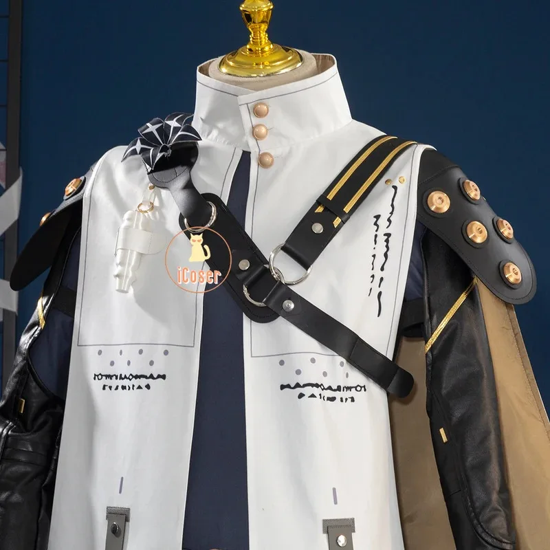 ويذرينغ موجات آلتو تأثيري حلي شعر مستعار موحدة عباءة حزام لعبة الدعامة الشواطئ السوداء إنكور حفلة الهالوين للنساء الرجال iCoser