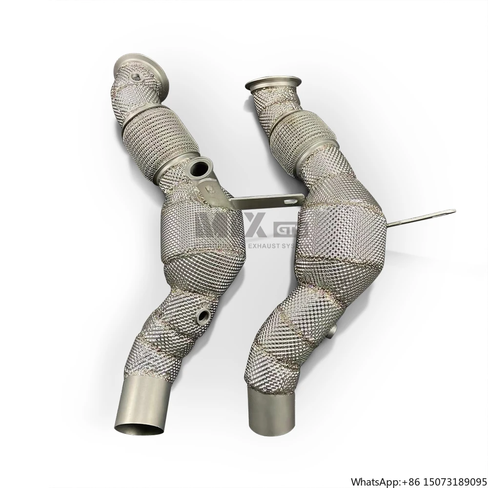 

Suitable for F8 3.9T 2019-2023 Stainless Steel Downpipe High-performance Exhaust Pipe Modification Factory Direct Sales