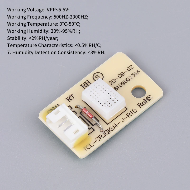 Umidade Sensor Board para Umidificador, Temperatura e Humidade Sonda, Novo desumidificador, 1Pc