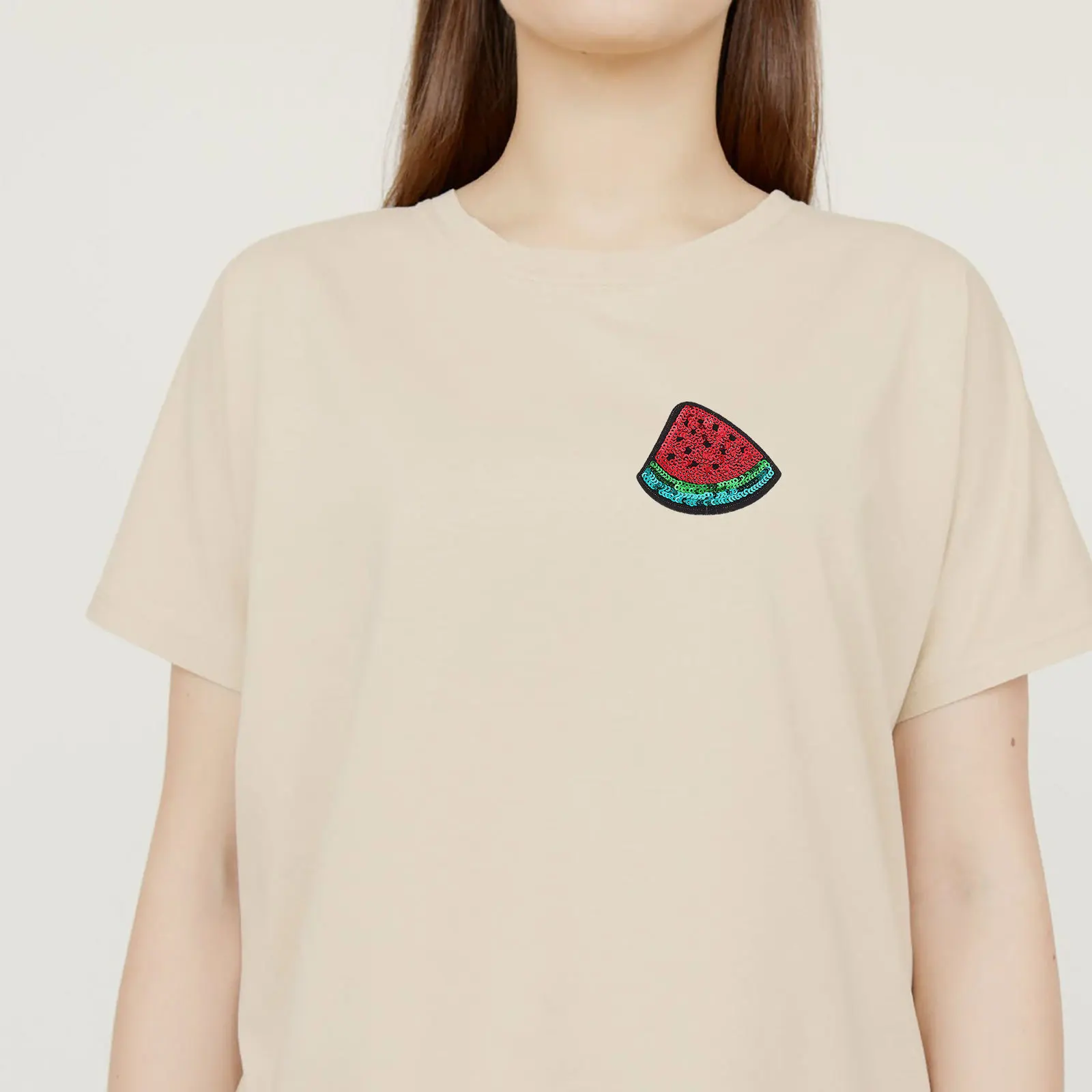 

5pcs Watermelon Iron On Patches Fruit Embroidered Applique For Jackets Backpacks Caps Jeans T-Shirts Hats Diy Clothing Repair