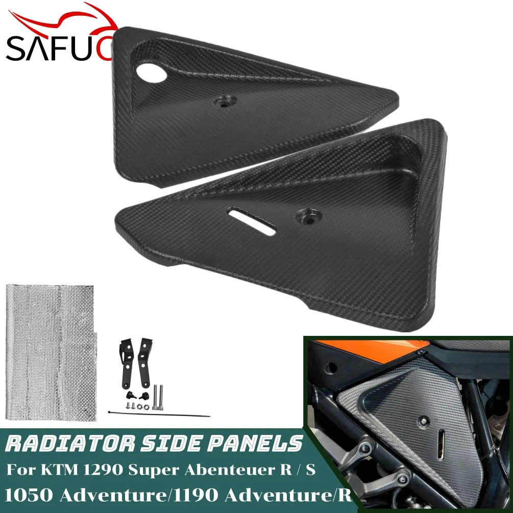 

2013-2017 1190 Adv Radiator Side Panels Fairing Cover Guard Protector for KTM 1290 1090 1050 2016 Super Abenteuer R T S Parts