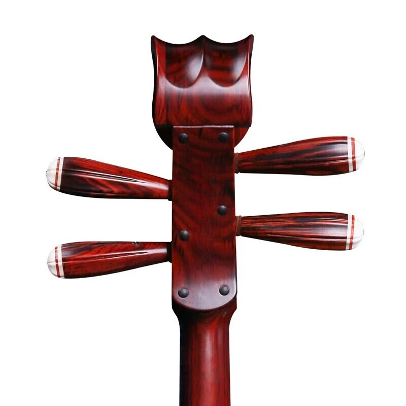 National Musical Instruments Log Color Flower Blooming Rich Headstock Slightly Concave Huang Zhongruan 8517