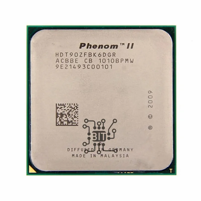 Phenom II X6 1090T 1090 3.2 GHz Six Core CPU Processor HDT90ZFBK6DGR Socket AM3