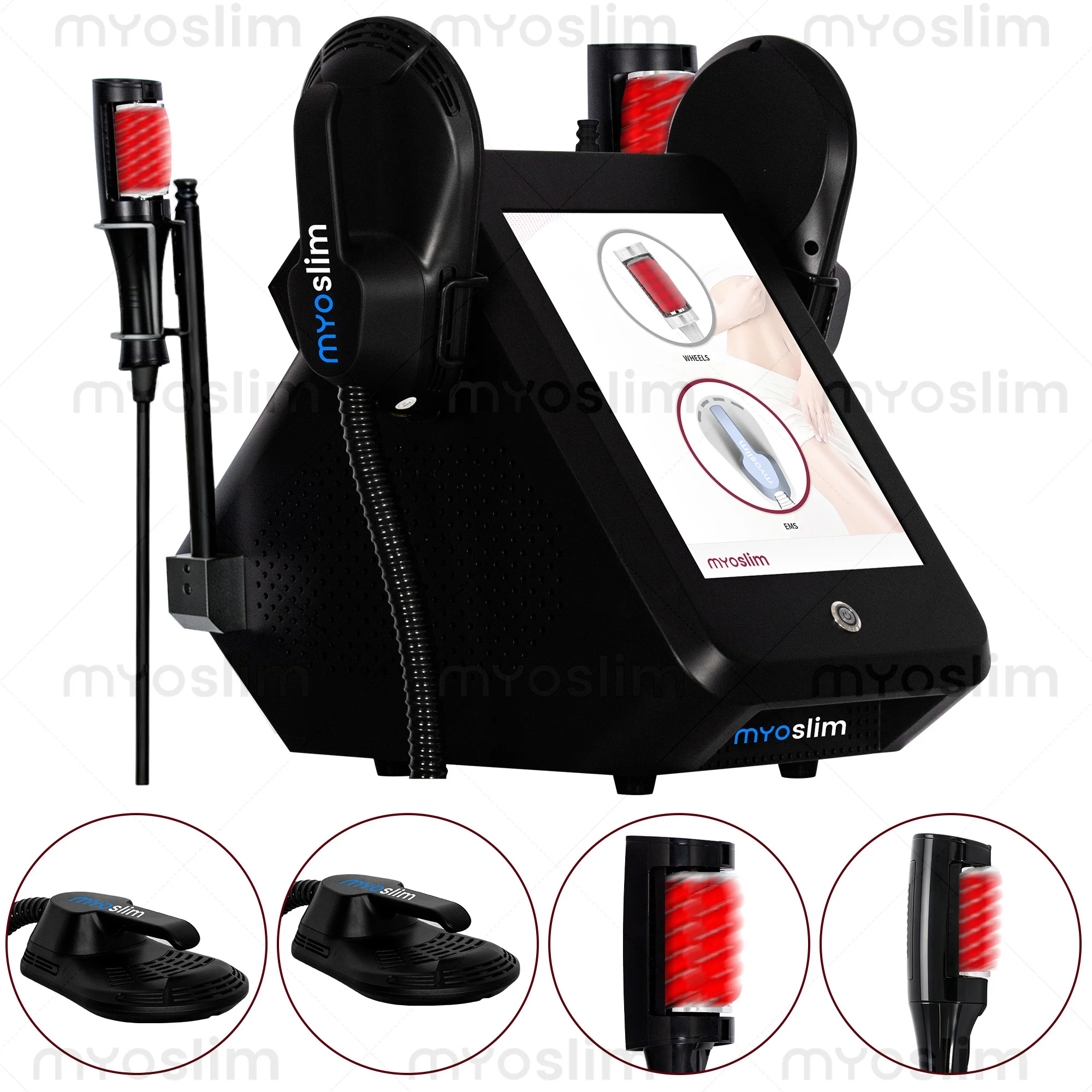 EMSzero Body Sculpt Roller Machine EMS Body Sculpting Burning Weight Loss Slimming Muscle Stimulation Massager Equipment