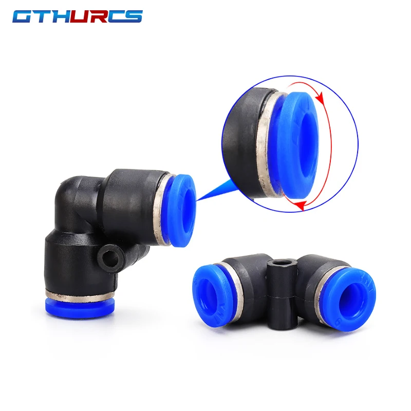 100 pcs Pneumatic Fittings type PV Air Hose Quick Coupling 4mm 6mm 8mm 10mm 12mm Pneumatic Parts Push in