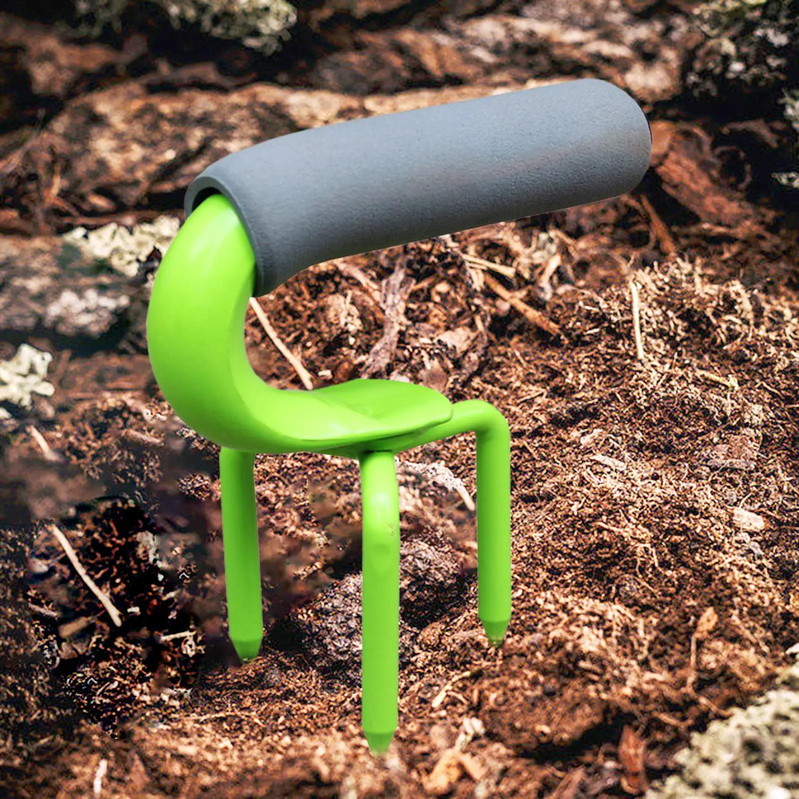 Mini Gardening Claw Agricultural Tool Metal Digging Tool Manual Tiller Hand Rake Cultivator for Backyard Soil Loosening Planting