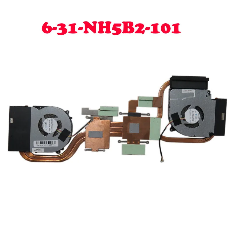 

Laptop CPU GPU FAN&Heatsink For 6-31-NH5B2-101 EFC-70100V1-0AH EGC-77100V1-0AH 4PIN New