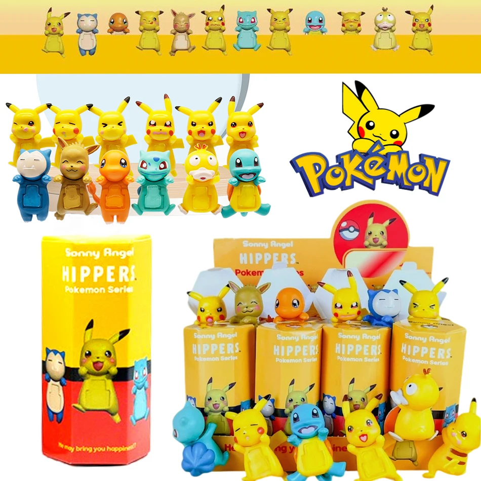 

New Sonny Angel Surprise Pikachu Blind Box Party Angel Mysterious Blind Box Anime Figure Model Toy Christmas Customized Gifts