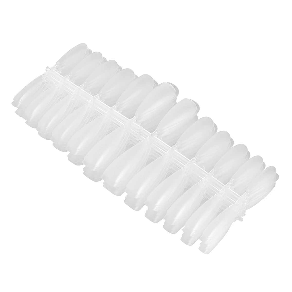 

240pcs Fake Set False Nail Pieces Manicure Stickers Nail Art Accessories For Women Party Holiday (White Pointed)