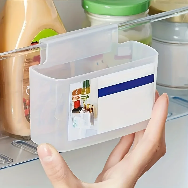 

Cheese Slice Holder for Fridge, Refrigerator Side Door Hanging Storage Container Box,Cooking Tools for Kitchen,Storing Seasoning