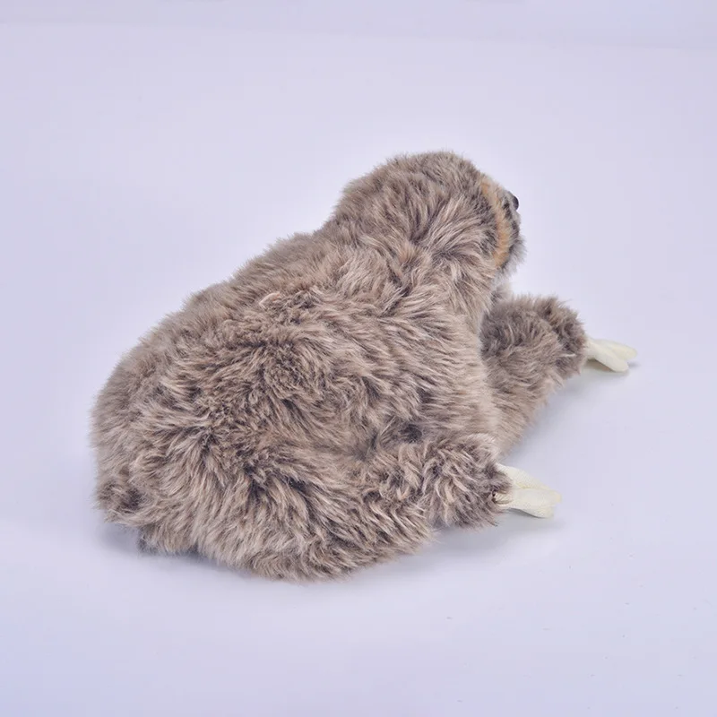 35cm Plush Animal Lazy Sloth Three Toed Real Life Stuffed Soft Animals Doll Folivora Toy Gifts